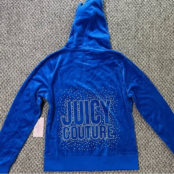 Juicy Couture Y2K Royal Blue Tracksuit No Flaws - Picture 12 of 14